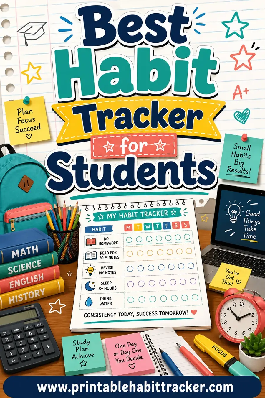 Best Habit Tracker for Students (Free & Printable)