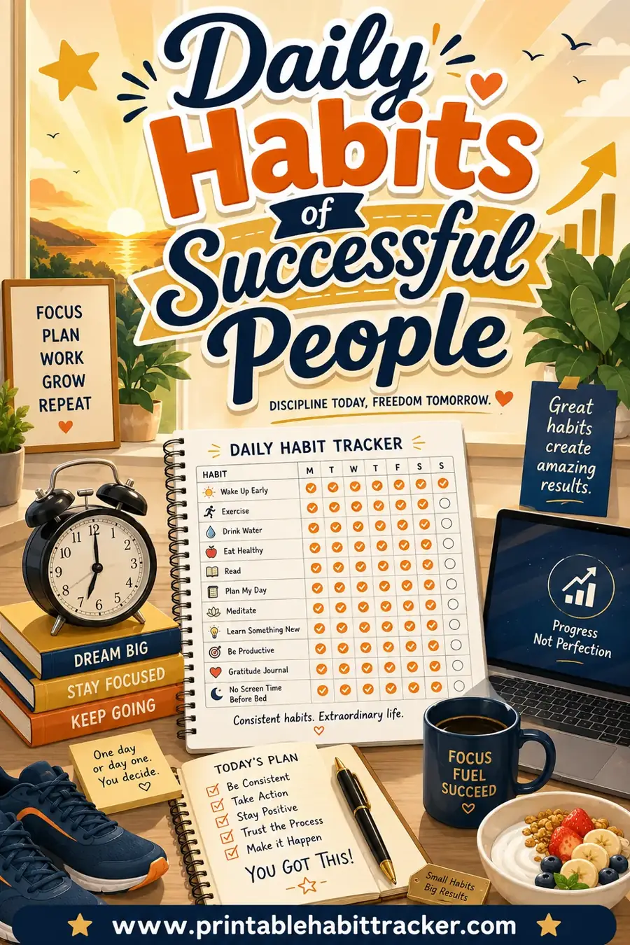 Daily Habits of Successful People (and How to Track Them)