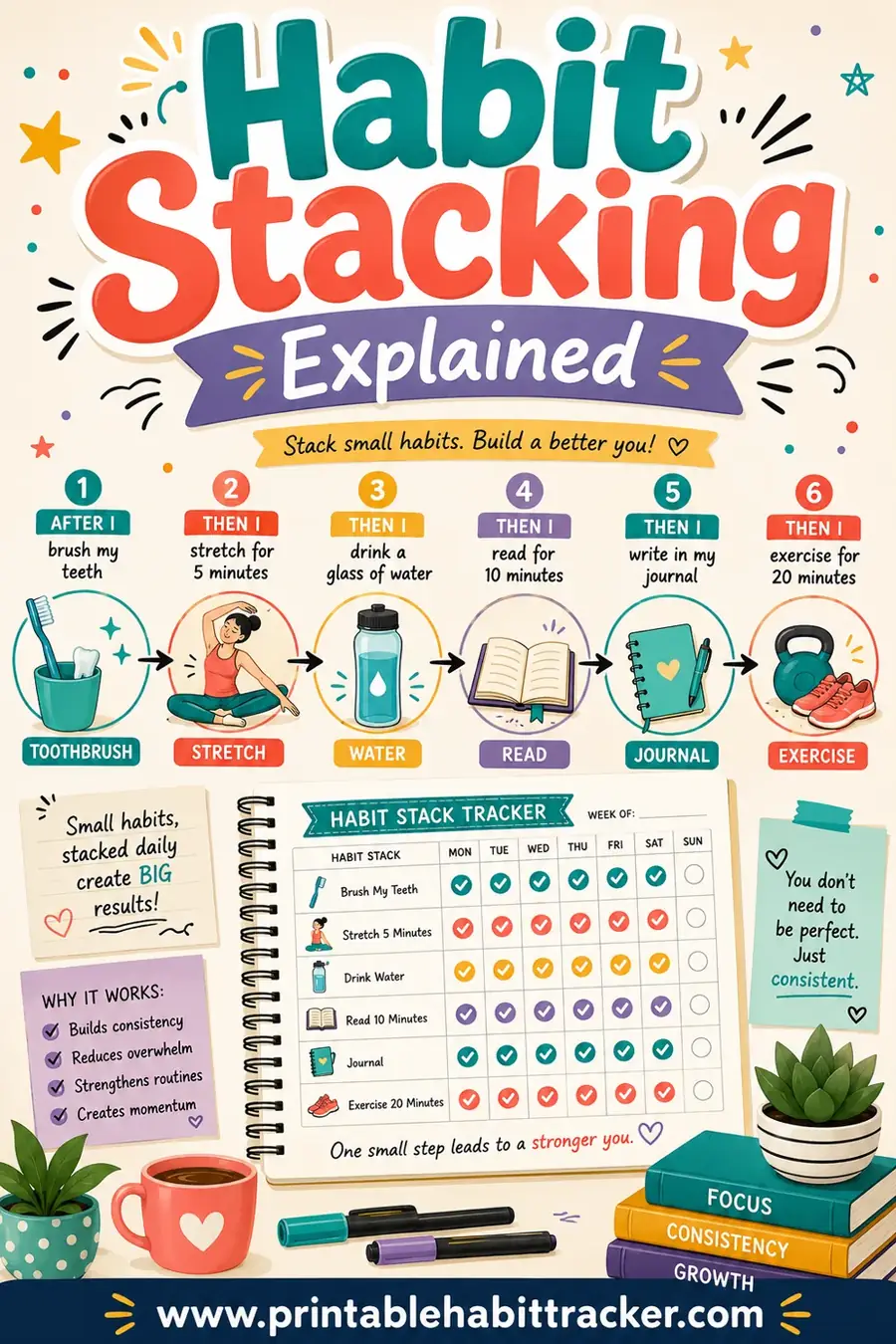 Habit Stacking Explained: A Simple Way to Build Habits That Stick