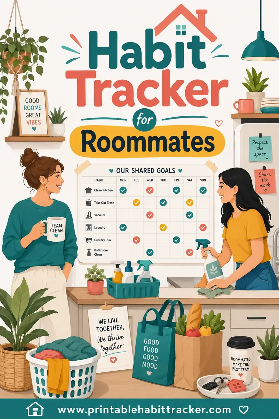 Habit Tracker for Roommates