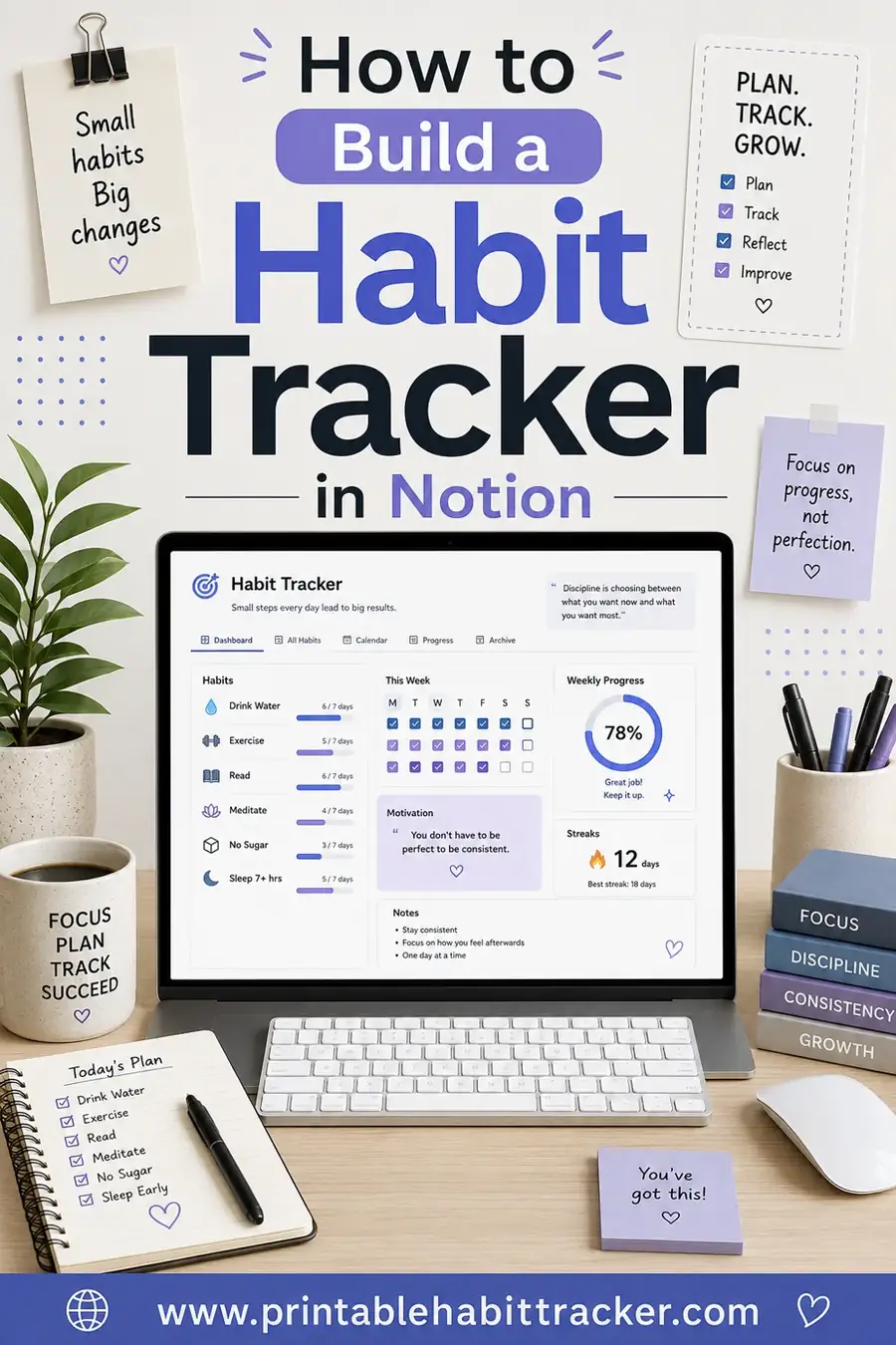 How to Build a Habit Tracker in Notion (Step by Step)