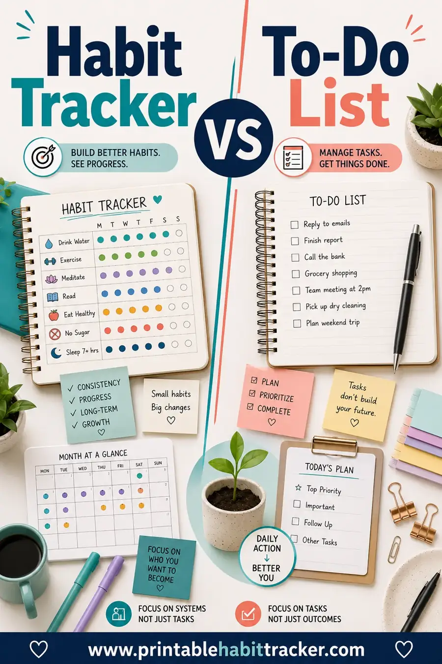 Habit Tracker vs To-Do List: Which One Do You Need?