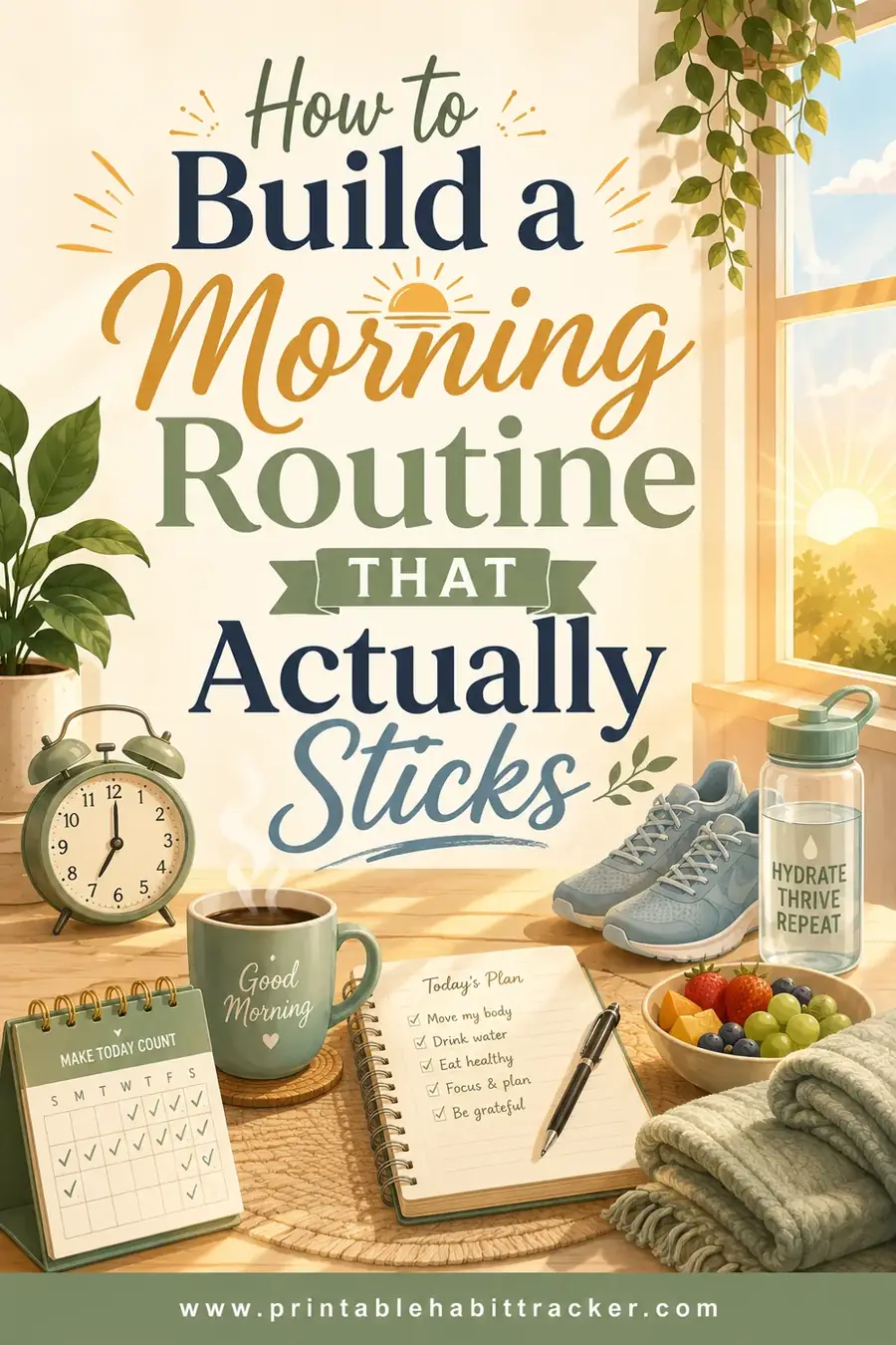 How to Build a Morning Routine That Actually Sticks