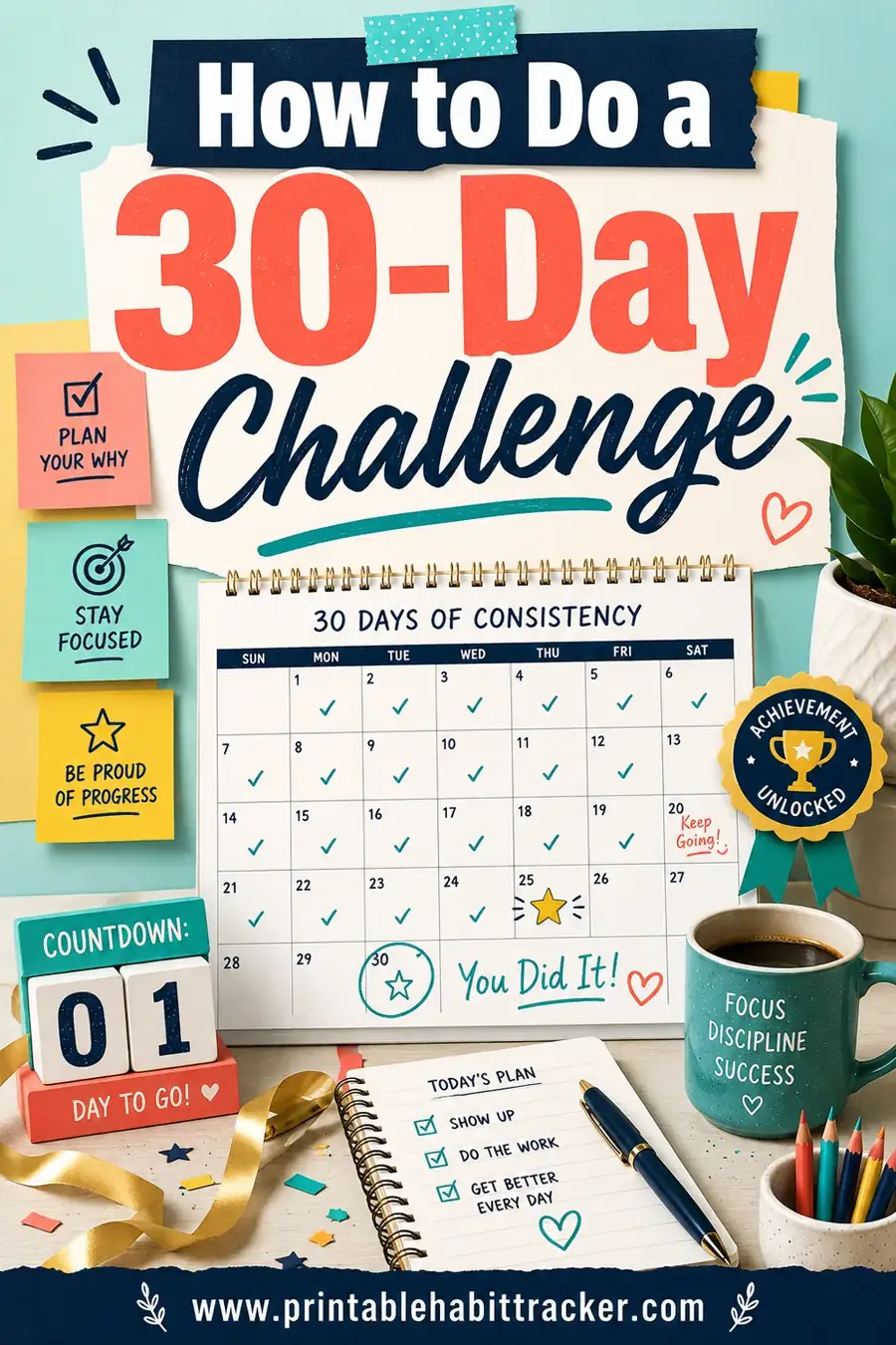 How to Do a 30-Day Challenge (and Actually Finish)