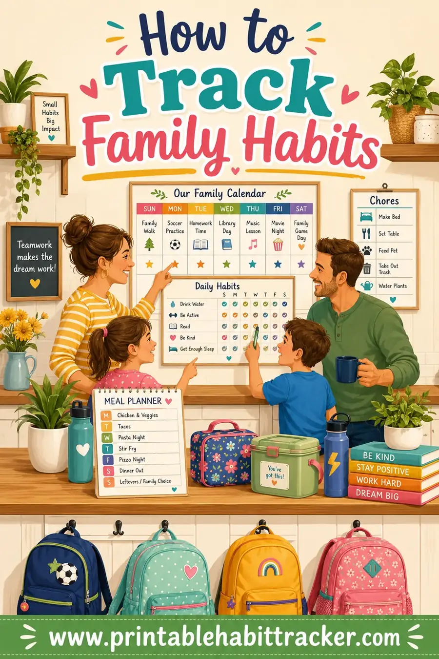 How to Track Family Habits (Without the Nagging)