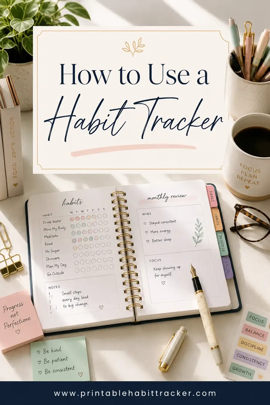 How to Use a Habit Tracker (A Simple, Real-Life Guide)