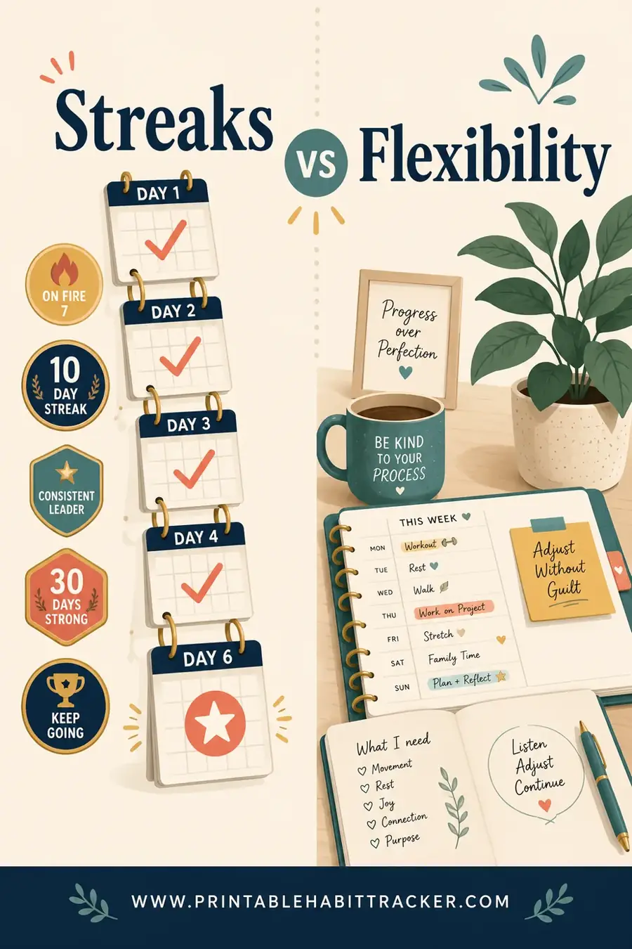 Streaks vs Flexibility: Which Builds Better Habits?
