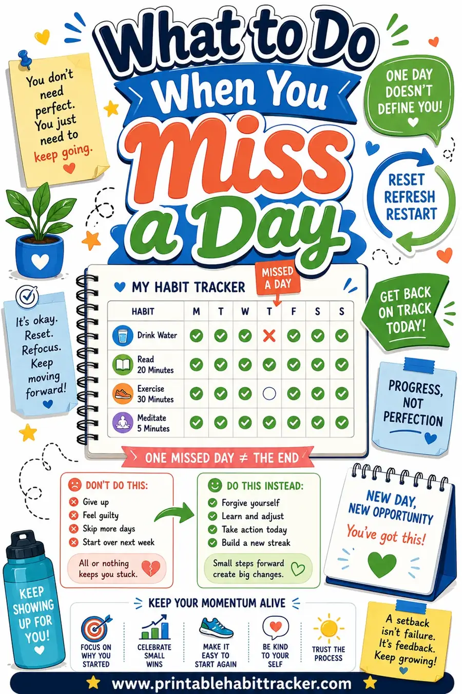 What to Do When You Miss a Day (And Save Your Streak)